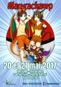 Rdv sur le salon Mangachamp les 20 et 21 mai